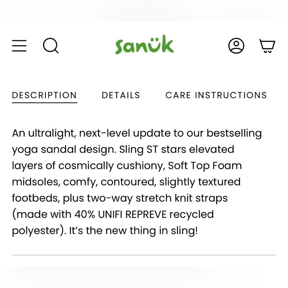 Sanuk Women's Black and White Yoga Mat Sandals NWT smoke & pet free home🌸 - Picture 14 of 14